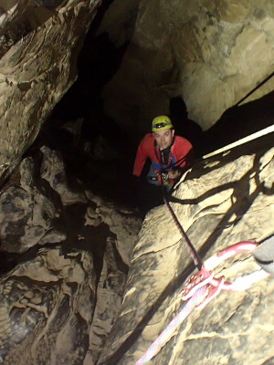 Tom sets off down the pitch.