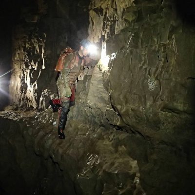 Trigger on a traverse in the streamway.