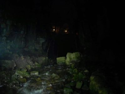 Looking from Cwm Pica into the gorge - Photo-Dave