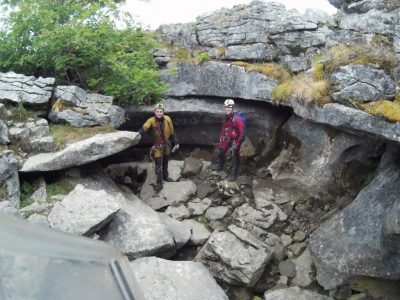 Tom and Lee at Long Churn