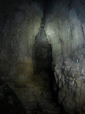 White Arch passage on our way out